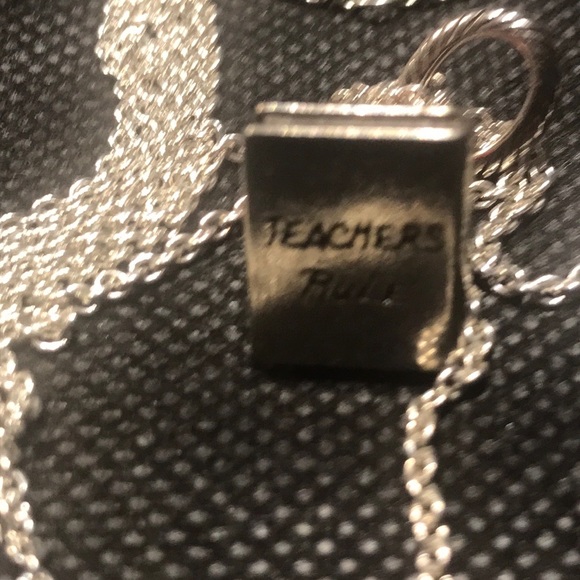 Pandora Cable Chain w/Brighton Teachers Rule Charm - Picture 6 of 8